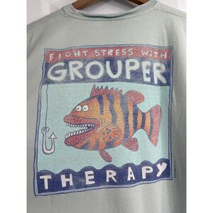 St. John U.S. Virgin Islands Big Head Designs Short Sleeve T Shirt Adult Size L